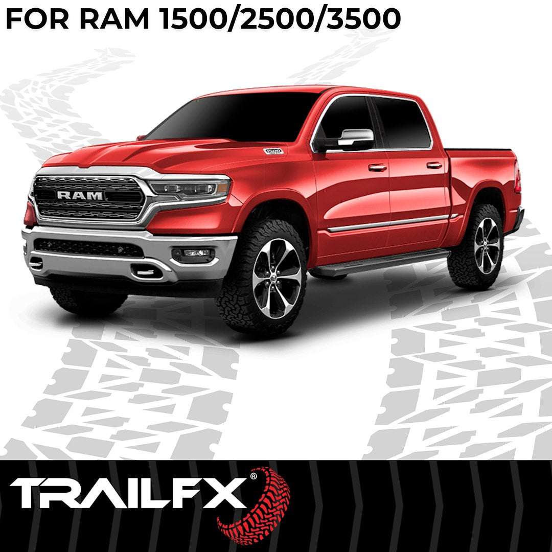 TrailFX 2009–2018 A6 Running Boards for RAM 1500/2500/3500 Crew Cab (AL6011B) - product image 8