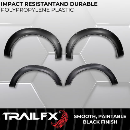 TrailFX 2023–2026 Pocket Style Fender Flares For Ford Superduty (TFF3008S) - product image 4
