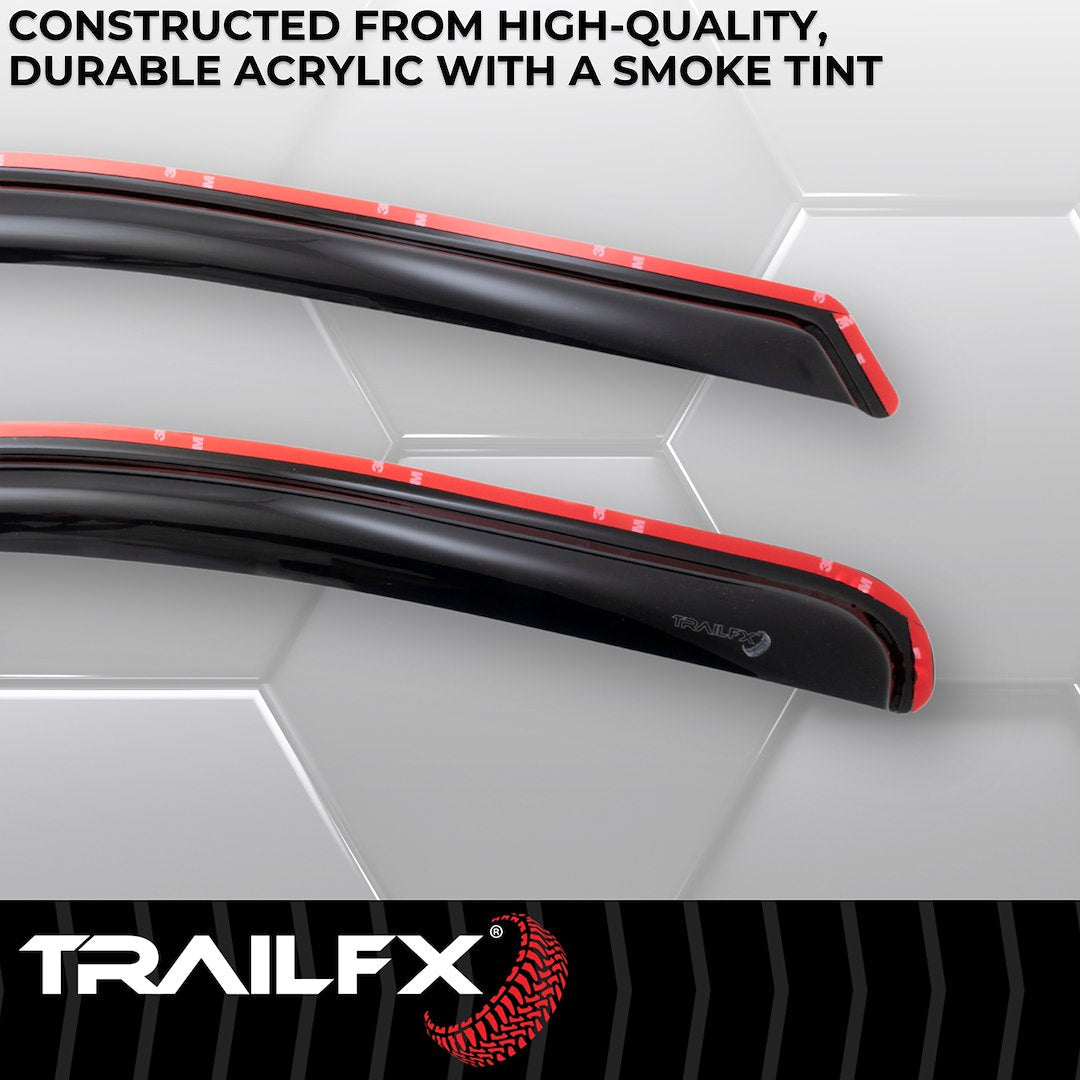 TrailFX 2019–2026 In Channel 2-Piece Window Vent For GM Silverado/Sierra (2446IC) - product image 4