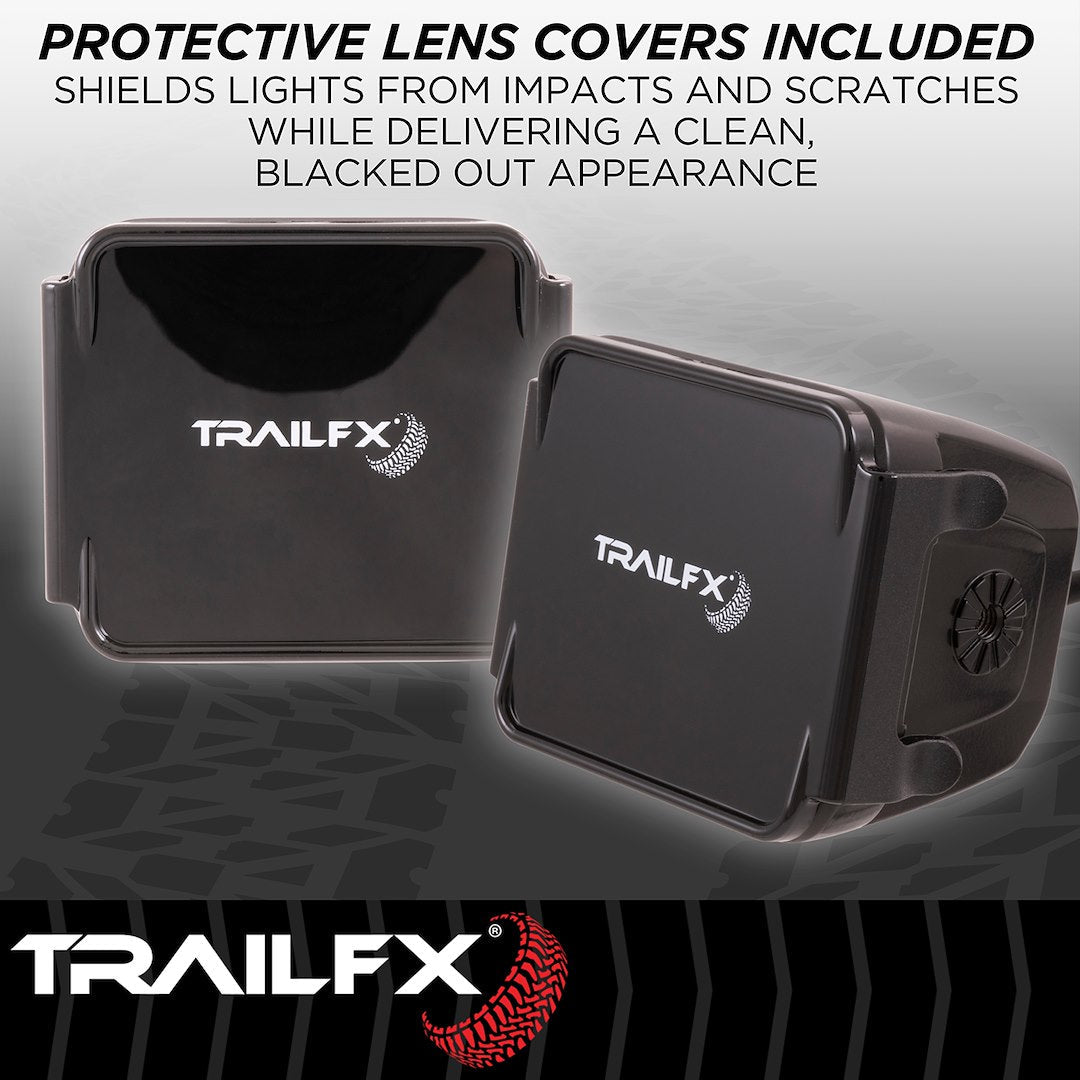 TrailFX 3" LED Cube Lights- Black Edition Pair (2X2BKF2) - product image 10