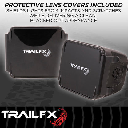 TrailFX 3" LED Cube Lights- Black Edition Pair (2X2BKF2) - product image 10