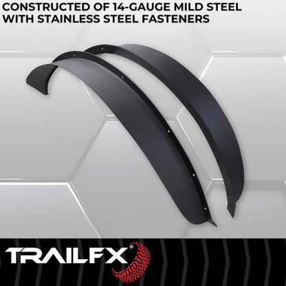 TrailFX 2021–2026 Rear Flat Fender Flares For Ford Bronco 2 Door (BR013T) - product image 3