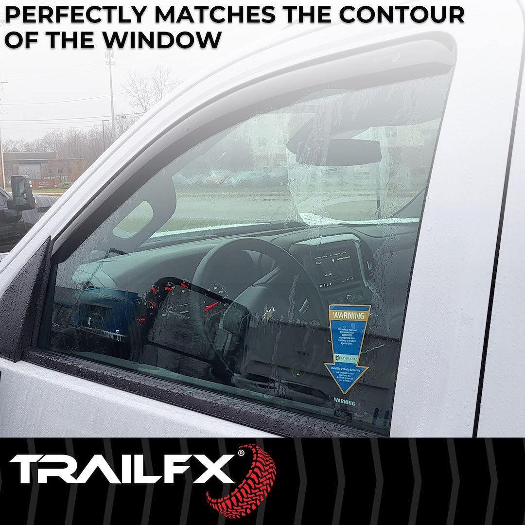 TrailFX 2019–2026 In Channel 2-Piece Window Vent For GM Silverado/Sierra (2446IC) - product image 5