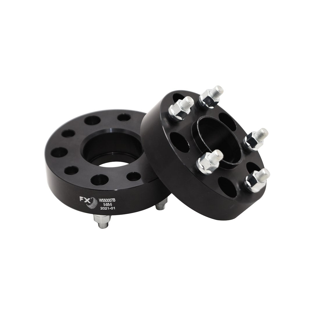 TrailFX 2018–2018 Hub Centric Wheel Spacer For Jeep- Black (W550007B) - product image 1