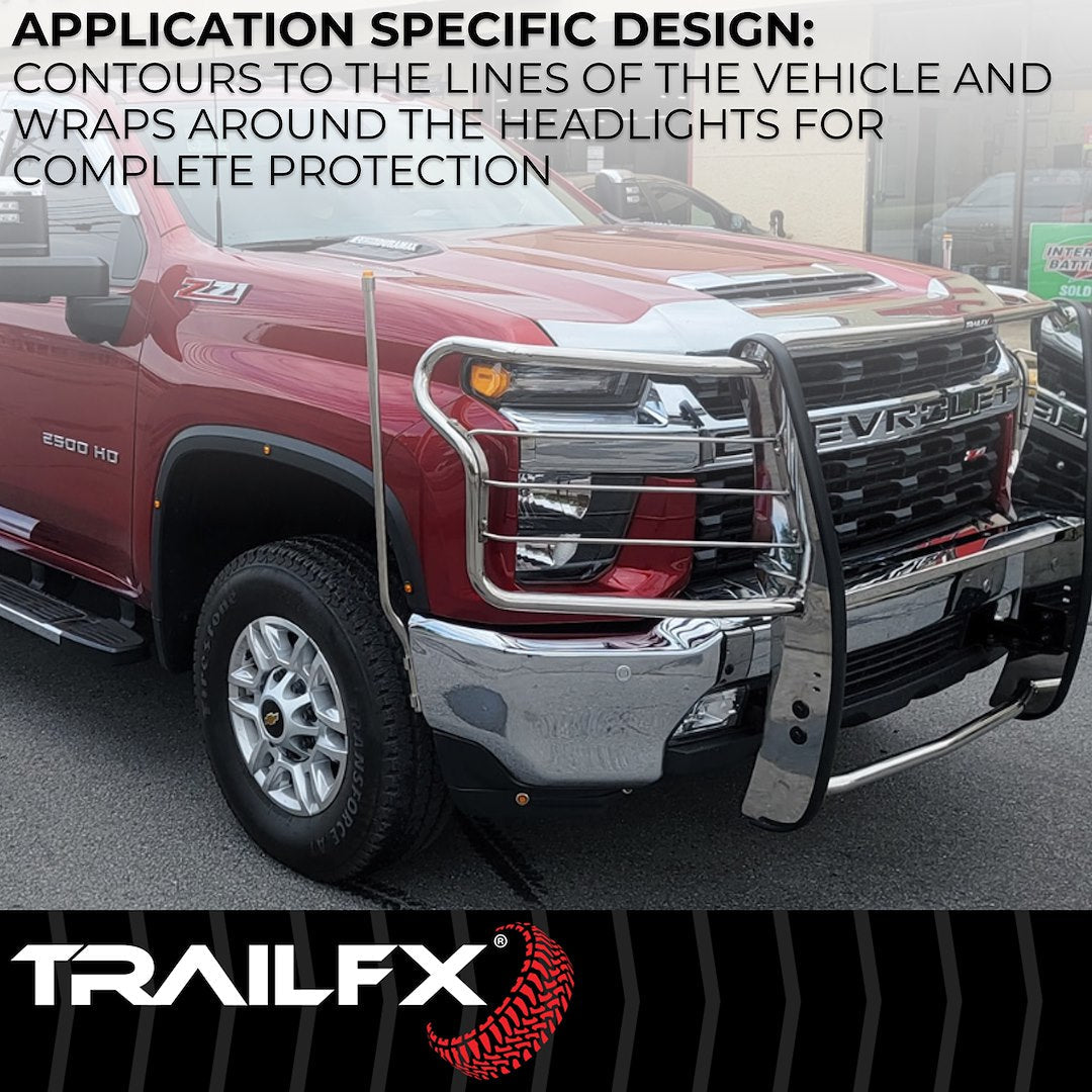 TrailFX 2022–2026 Grille Guard For Nissan Frontier-Stainless (E0048S) - product image 4