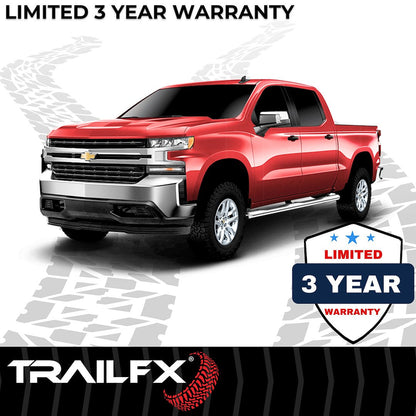 TrailFX 2002–2008 4" Oval Straight Step Bar For Ram 1500-3500 Crew- Stainless (2920212021) - product image 8