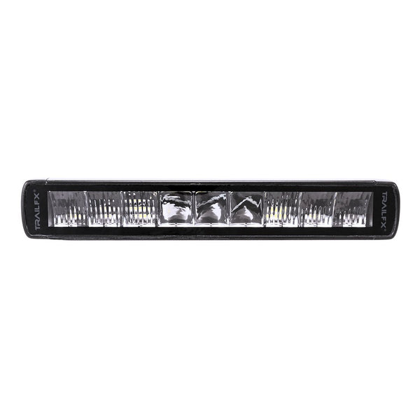 TrailFX 10" Single Row LED Light Bar- Black Edition (10SRBKCM)