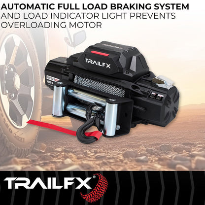 TrailFX Reflex 2.0 Steel Cable Winch 9500 Lb (WR295B) - product image 6