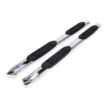 TrailFX 2007–2021 5" Oval Bent Step Bar For Toyota Tundra Crew-Stainless (A7078S) - product image 1