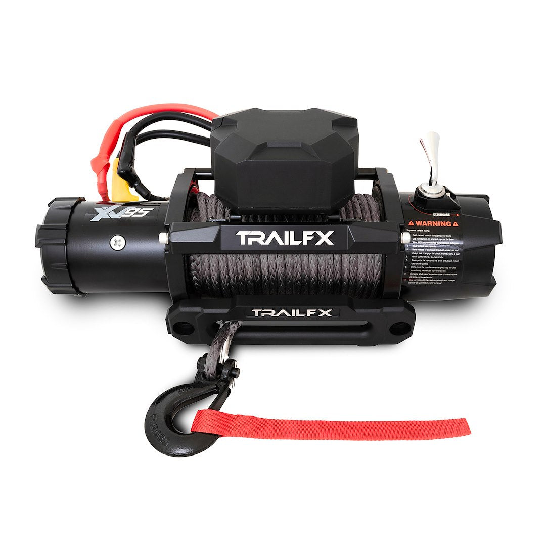 TrailFX XV95Synthetic Rope Winch 9500 Lb (WXVS95B) - product image 1