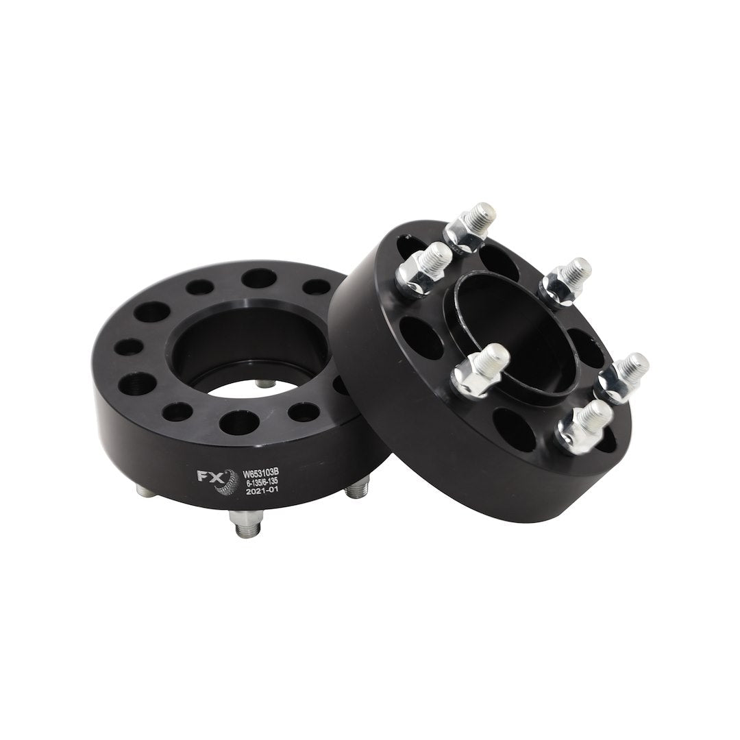 TrailFX Hub Centric Wheel Spacer- Black Anodized (W653103HC) - product image 1