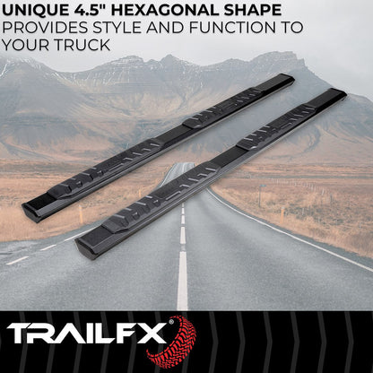 TrailFX 2007–2021 A4 Step Bars For Toyota Tundra Crew Max (AL4019B) - product image 2