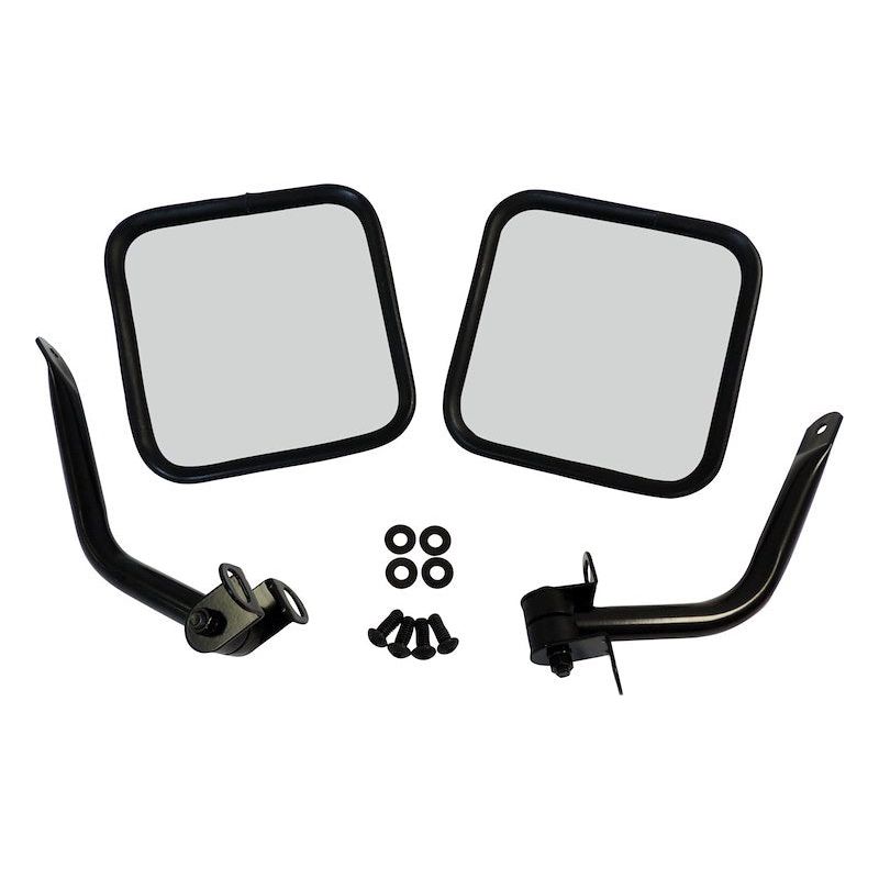 Crown Automotive | Trail Mirror Set 87-95 Jeep Wrangler YJ |  RT30002