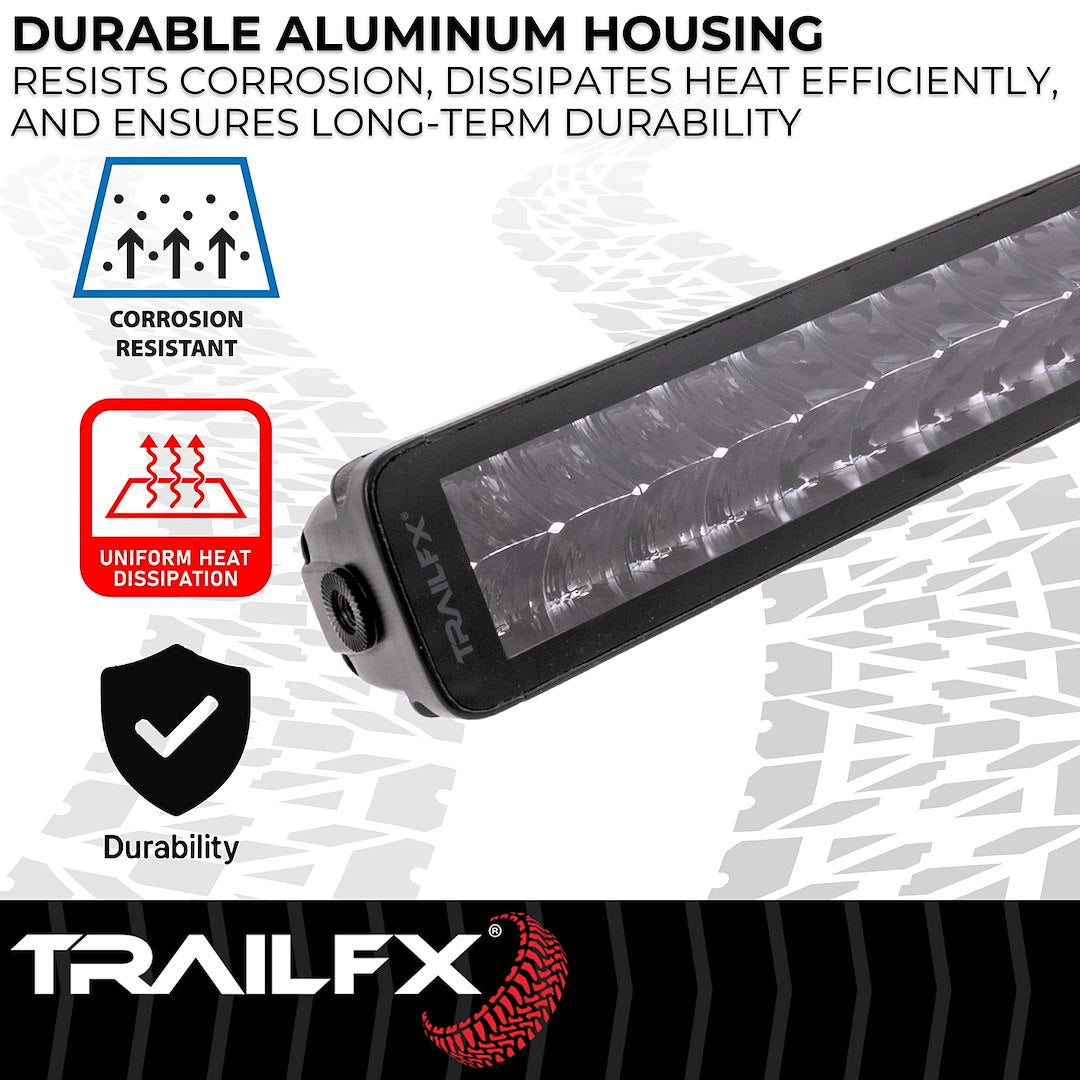 TrailFX 30" Double Row LED Light Bar- Black Edition (30DRBKCM) - product image 6
