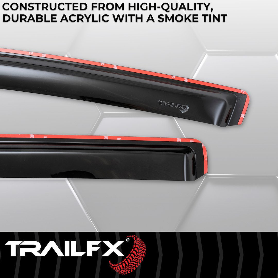 TrailFX 2019–2026 In Channel 4-Piece Window Vent For RAN 1500 (4818IC) - product image 4