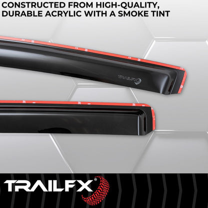 TrailFX 2019–2026 In Channel 4-Piece Window Vent For RAN 1500 (4818IC) - product image 4