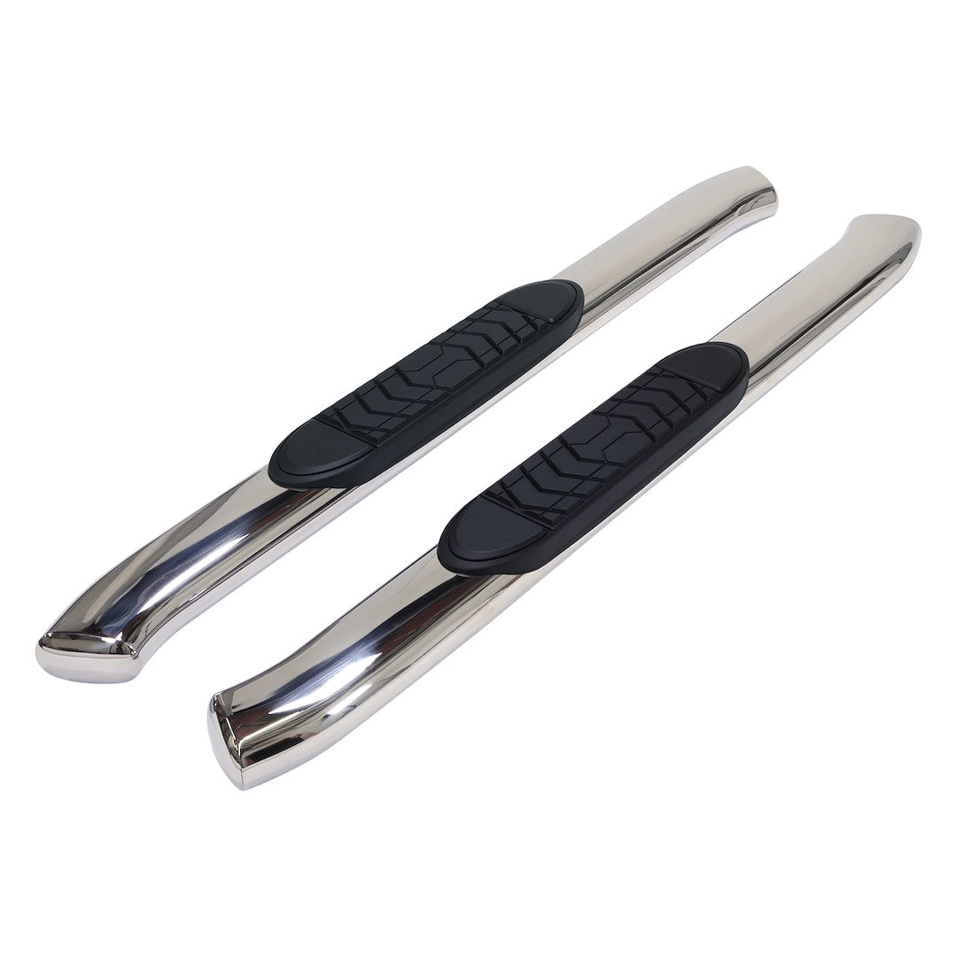 TrailFX 2015–2026 5" Oval Bent Step Bar For Ford F150-350 Standard-Stainless (A7072S) - product image 1