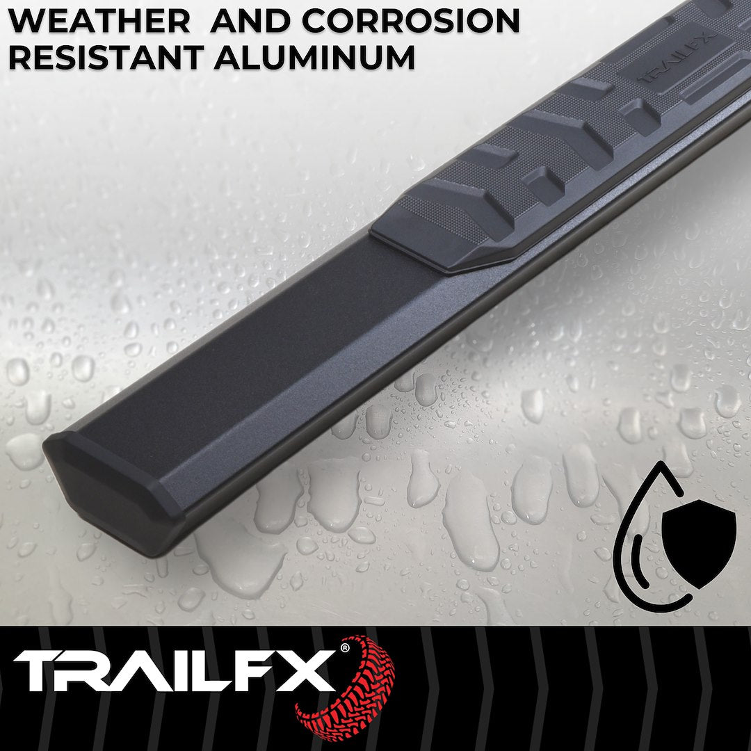 TrailFX 2005–2026 A4 Step Bars For Nissan Frontier Crew Cab (AL4021B) - product image 3