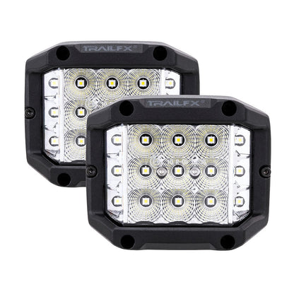 TrailFX 4" LED Side Shooter Pod Light- Pair (PODSIDF2) - product image 1