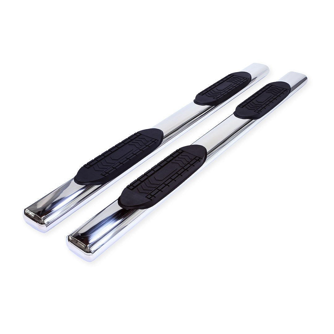 TrailFX 2009–2018 6" Oval Straight Step Bar For Ram 1500-3500 Crew- Stainless (A8244S) - product image 1
