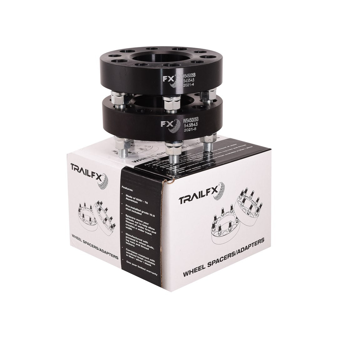TrailFX 2002–2012 Hub Centric Wheel Spacer for Jeep- Black (W545005B) - product image 8