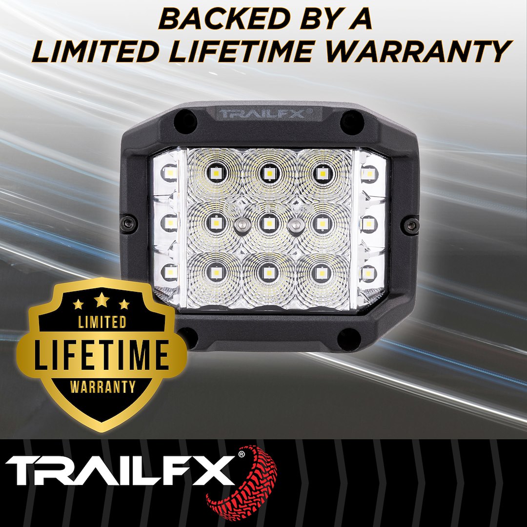 TrailFX 4" LED Side Shooter Pod Light- Single (PODSIDF1) - product image 11
