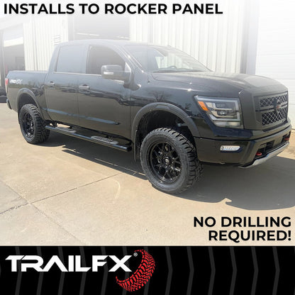 TrailFX 2022–2026 5" Oval Straight Step Bar For Toyota Tundra Double-Black (A7100T) - product image 7