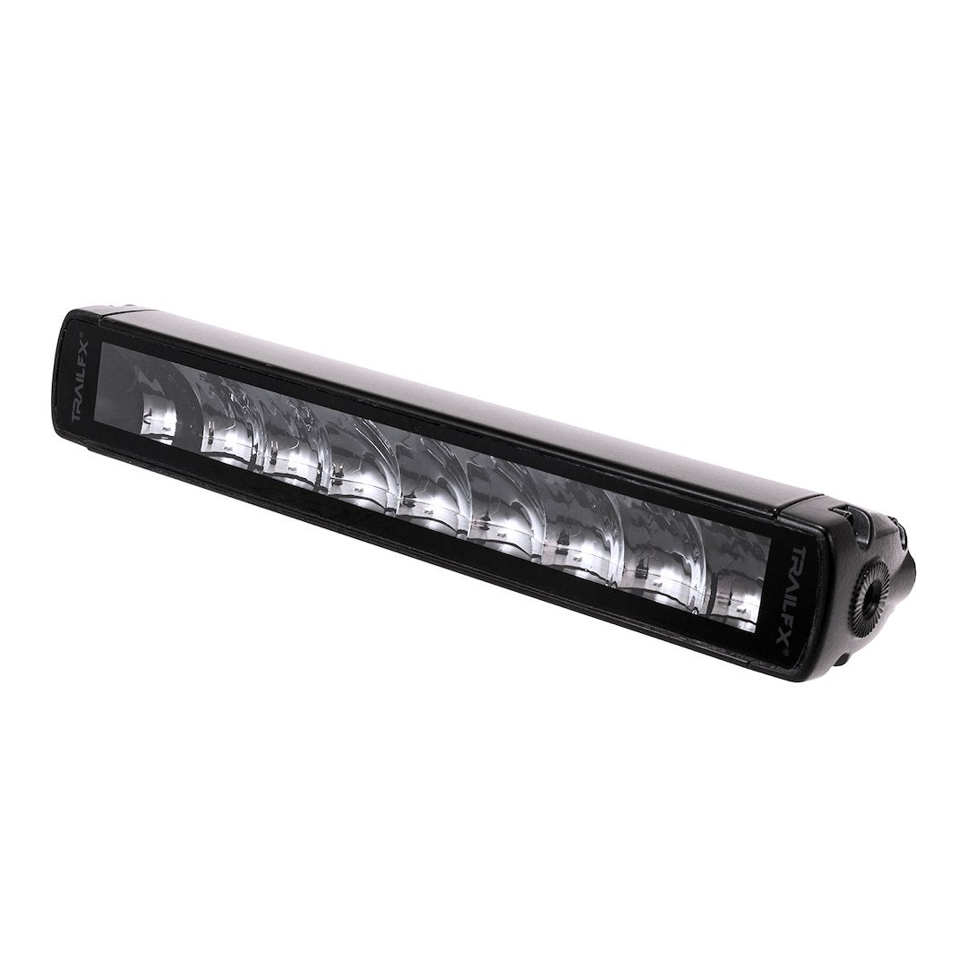 TrailFX 10" Single Row LED Light Bar- Black Edition (10SRBKCM) - product image 3