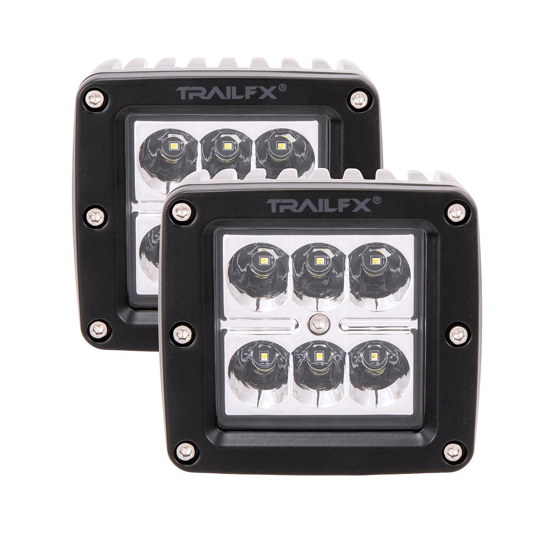 TrailFX 3" LED Cube Lights- Pair (3X2S2) - product image 1