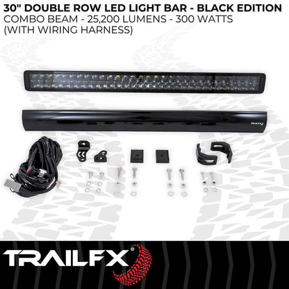 TrailFX 30" Double Row LED Light Bar- Black Edition (30DRBKCM) - product image 5