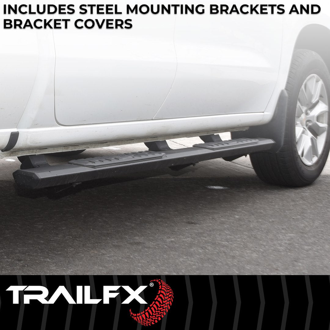 TrailFX 2015–2026 A4 Step Bars For Ford F150-F350 Extended Cab (AL4011B) - product image 7