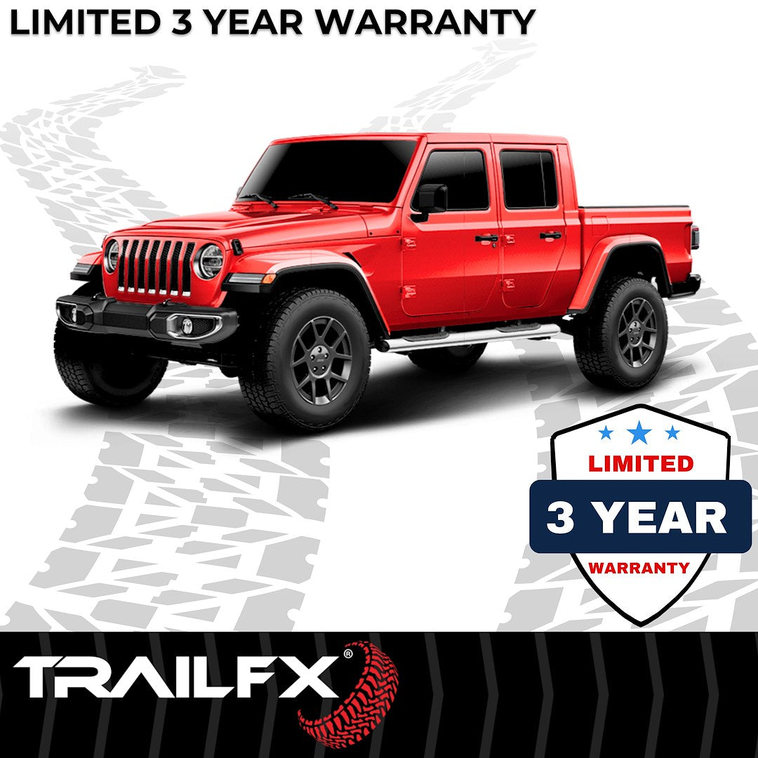 TrailFX 2021–2026 5" Oval Straight Step Bar For Jeep Gladiator- Stainless (A7099S) - product image 8