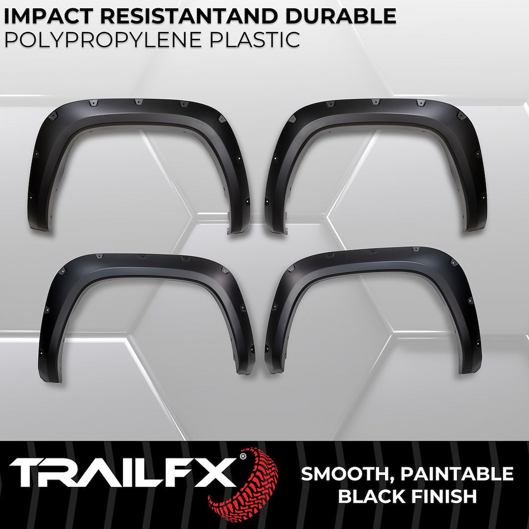 TrailFX 2022–2026 Pocket Style Fender Flares For Toyota Tundra (TFT3004S) - product image 4