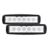 TrailFX 6" Round LED Light- Pair (6SRUTLF2)