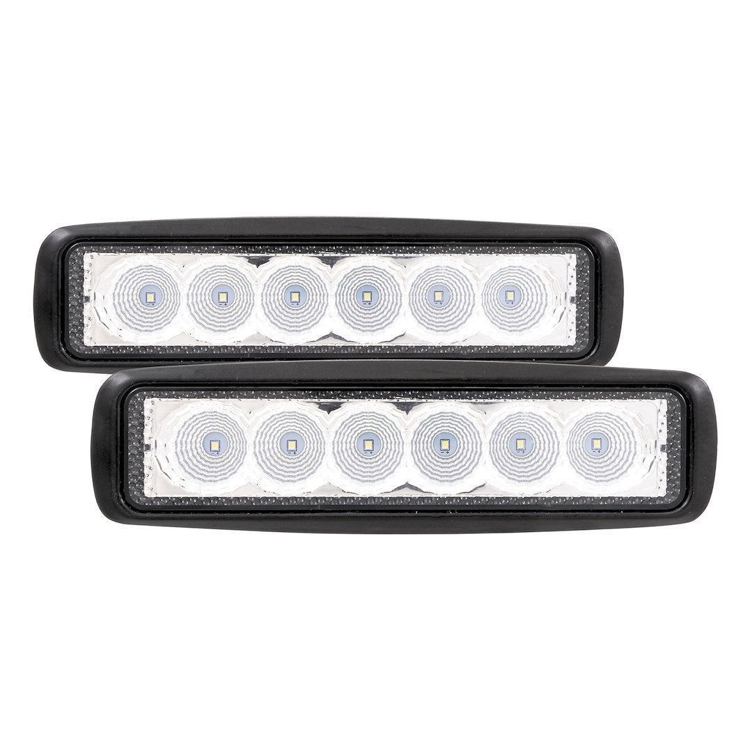 TrailFX 6" Round LED Light- Pair (6SRUTLF2) - product image 1