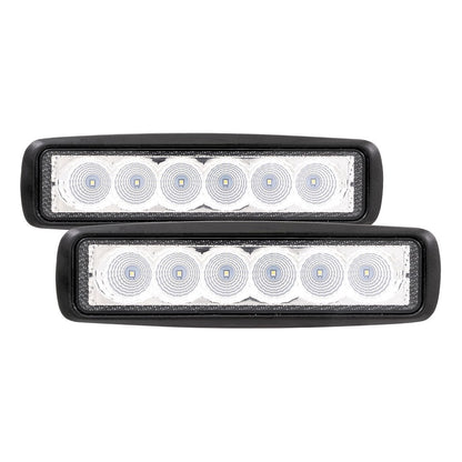 TrailFX 6" Round LED Light- Pair (6SRUTLF2) - product image 1