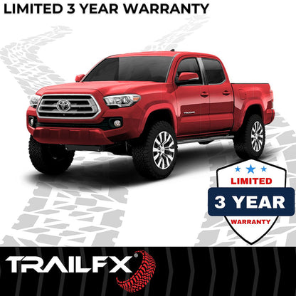 TrailFX 2005–2023 T4 Trapezoid Step Bar For Toyota Tacoma Double-Black (A4013B) - product image 8