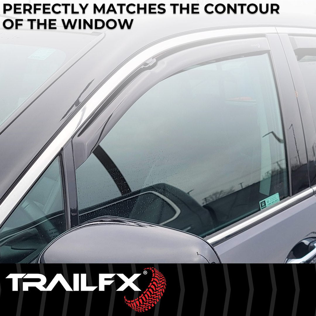 TrailFX 2004–2006 In Channel 4-Piece Window Vent For GM (4355IC) - product image 5