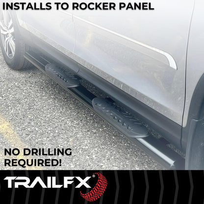 TrailFX | Side Steps JL Wrangler 4 DR. 2018-Present |  A1545T