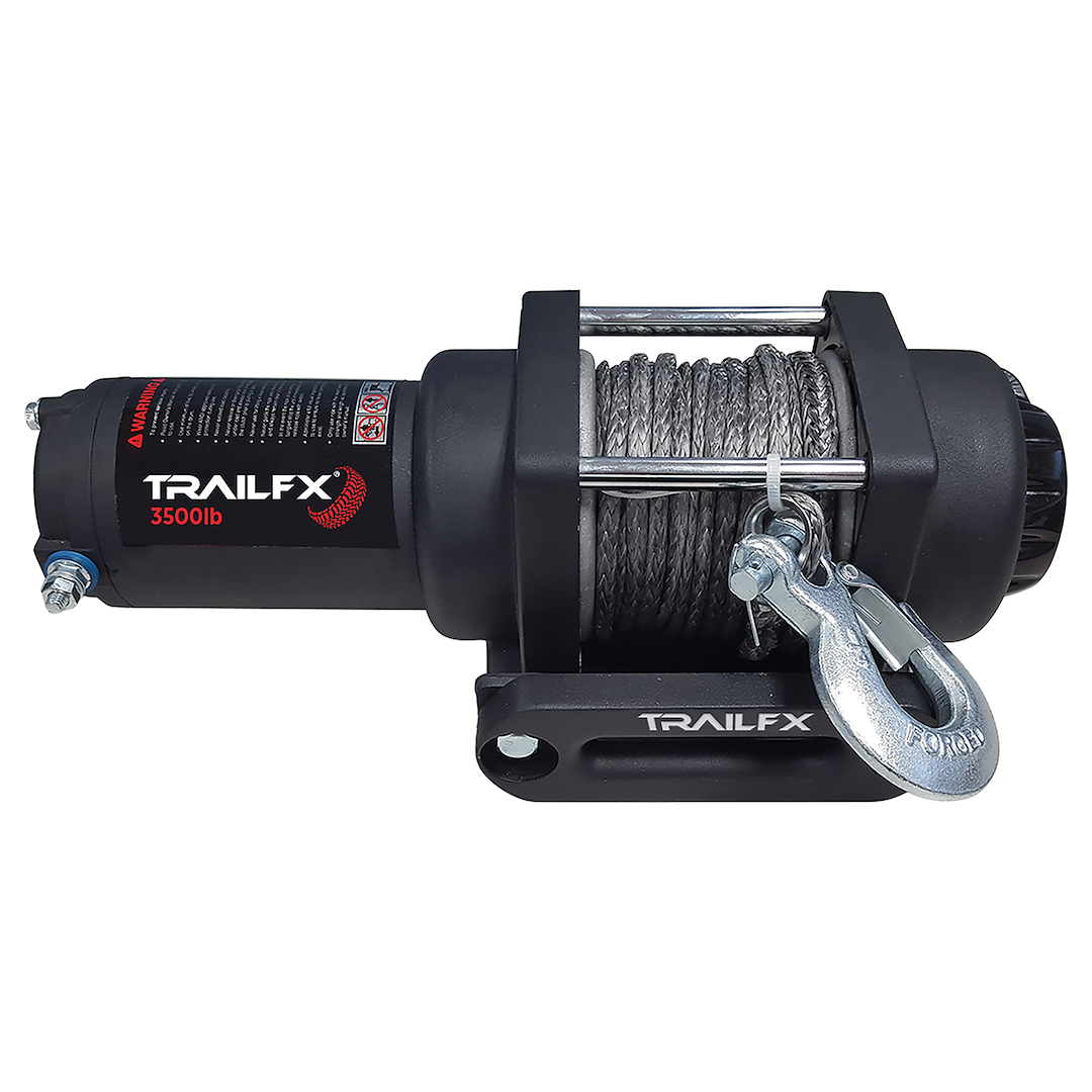 TrailFX ATV/UTV Synthetic Rope Winch 3500 Lb (WS35B) - product image 1
