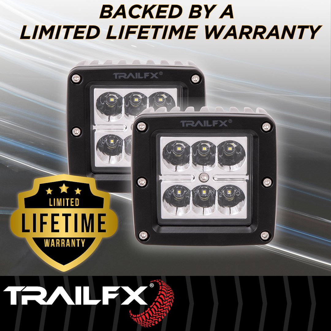TrailFX 3" LED Cube Lights- Pair (3X2S2) - product image 12