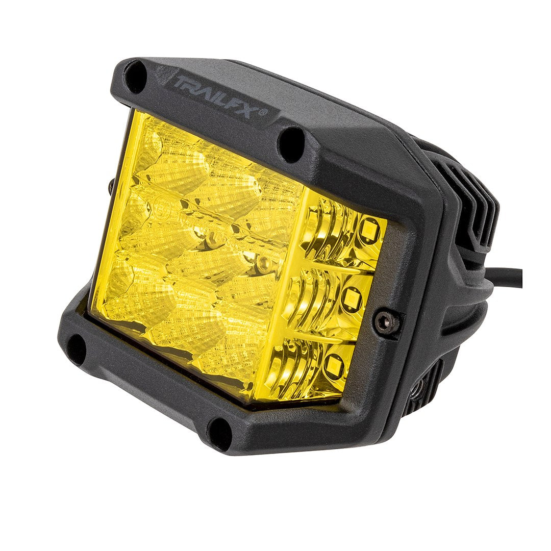 TrailFX 4" LED Side Shooter Pod Light- Amber Pair (PODSIDAMS2) - product image 3