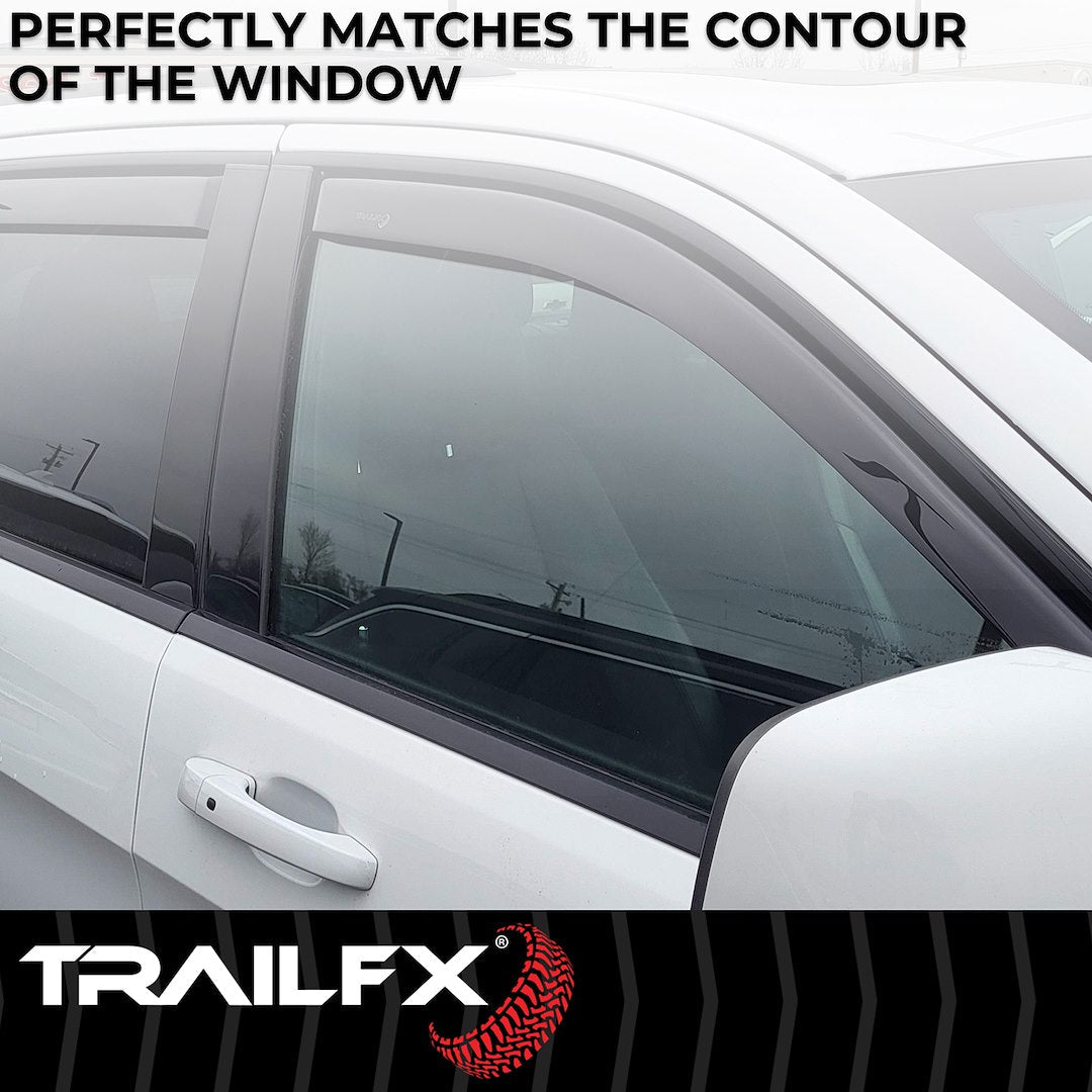 TrailFX 2011–2021 In Channel 4-Piece Window Vent For Jeep Grand Cherokee (4252IC) - product image 5