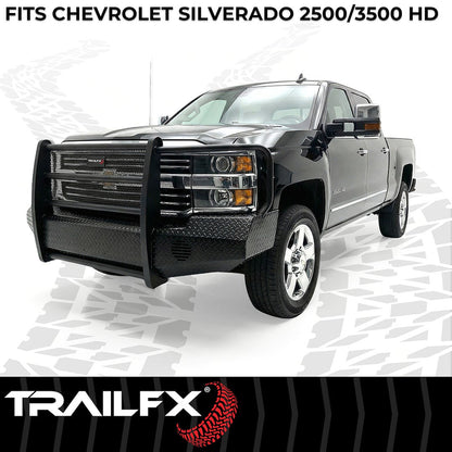TrailFX 2007–2010 Front Full Replacement Bumper for Chevrolet 2500/3500 (FX3005A) - product image 6