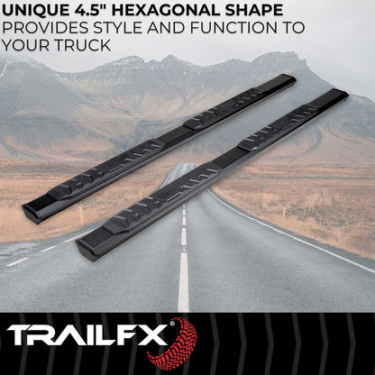 TrailFX 2010–2026 A4 Step Bars For RAM 2500-5500 Crew Cab (AL4009B) - product image 2