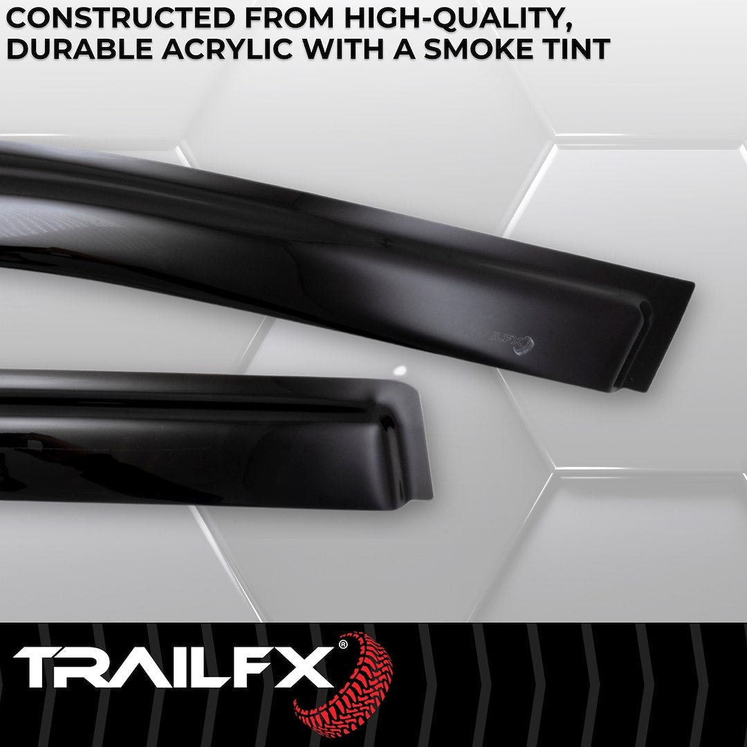 TrailFX 2022–2026 4-Piece Window Vent For Ford Maverick (4182H) - product image 4