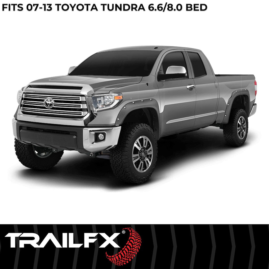 TrailFX 2007–2013 Pocket Style Fender Flares For Toyota Tundra (TFT3001S) - product image 7