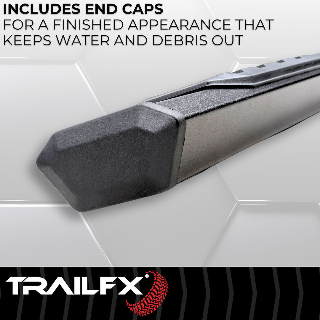 TrailFX 2007–2018 A4 Step Bars For GM Silverado/Sierra Extended Cab (AL4003B) - product image 5