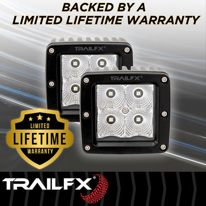 TrailFX 3" LED Cube Lights- Pair (2X2F2) - product image 11
