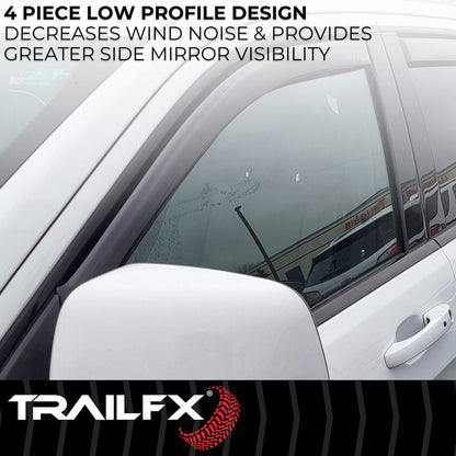 TrailFX 2011–2021 In Channel 4-Piece Window Vent For Jeep Grand Cherokee (4252IC) - product image 3